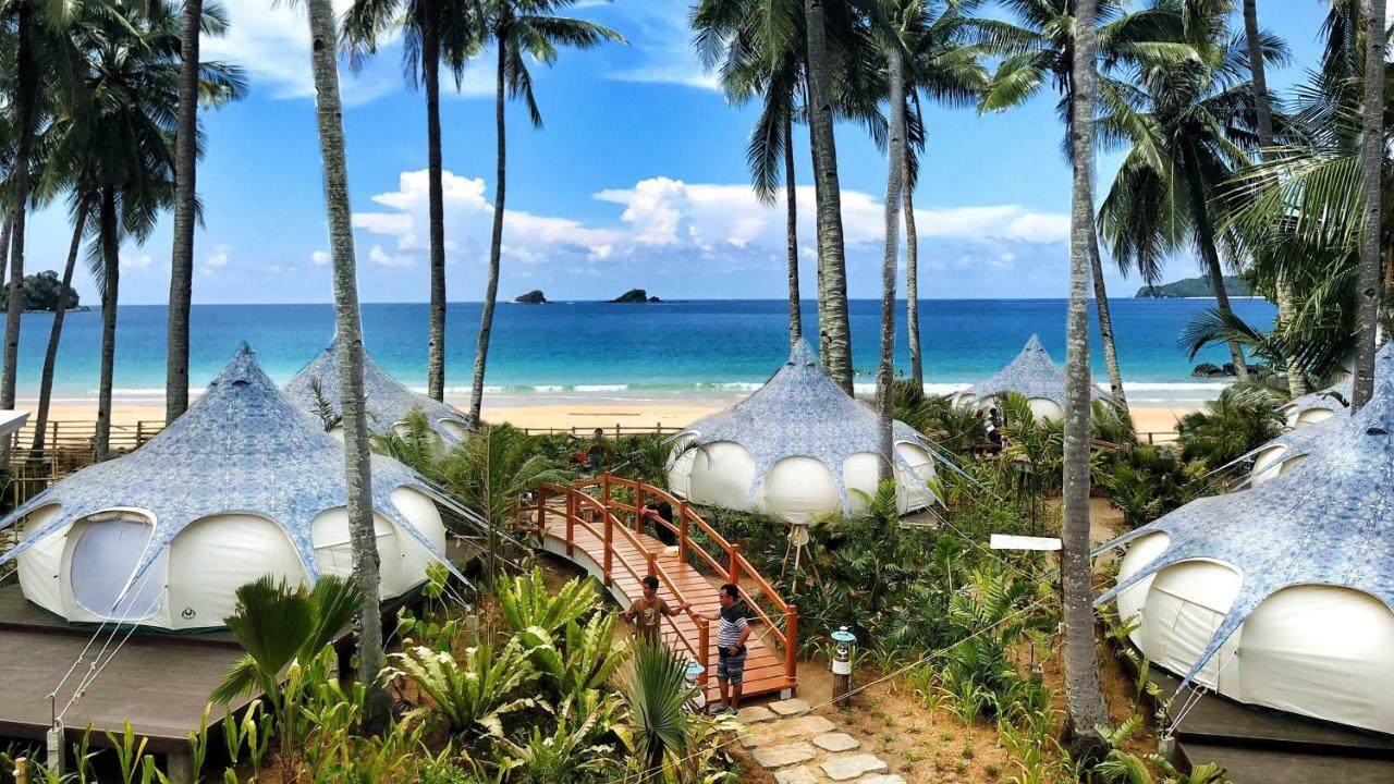 Nacpan Beach Glamping Managed By H Hospitality Group El Nido Εξωτερικό φωτογραφία